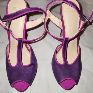 ‎Elle brand purple strappy heels